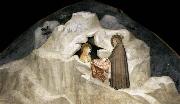 GIOTTO di Bondone The Hermit Zosimus Giving a Cloak to Magdalene Spain oil painting artist